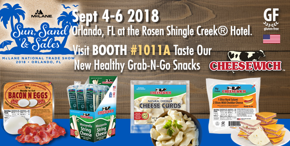 New Products to Taste Booth 1011@McLane 2018 National Trade Show