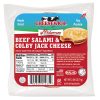Cheesewich™ introduces Halal beef salami & hala Colby Jack Cheese made with award winning Wisconsin Cheese. 16 grams of protein ready to eat grab-n-go snack.