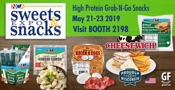Sweets & Snack Expo 2019 | Taste Our Award Winning Cheese & Salami, Bacon N Egg, and New Offerings at Booth 2198