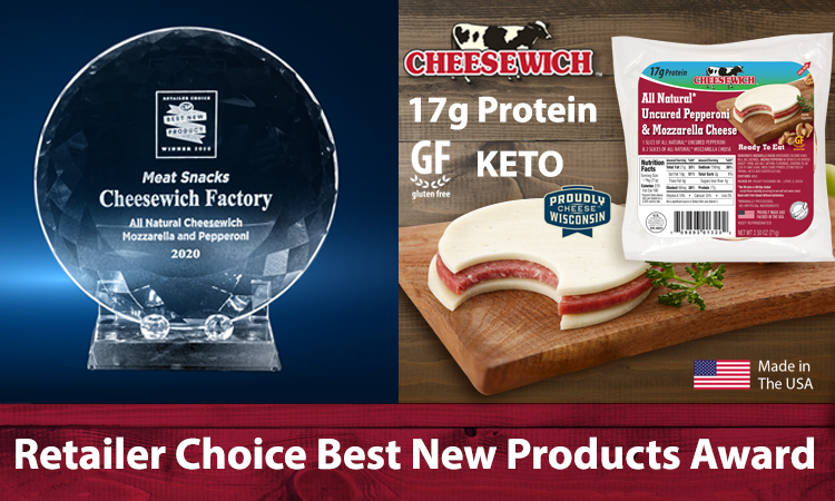 Retailer Choice Best New Products Award: All Natural Mozzarella & Pepperoni 2020