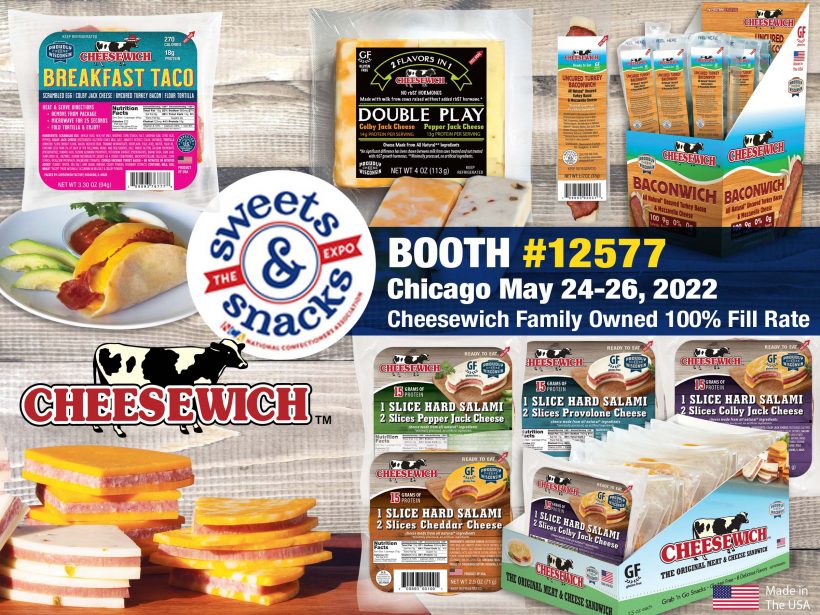 Sweets & Snacks Expo 2022 Booth# 12577